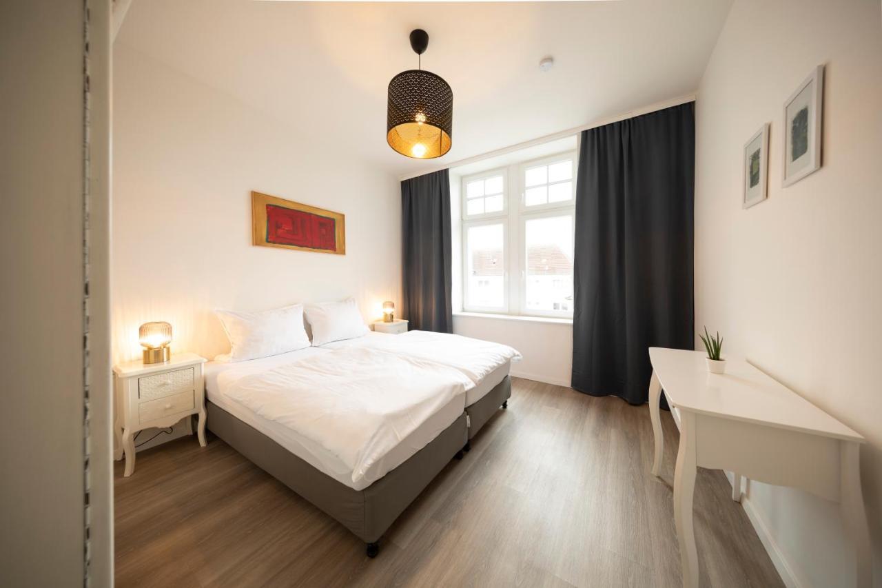 Jaybnb - Apartment Direkt Am Hafen Mit Terrasse Und Uhd Tv Dortmund Exterior foto