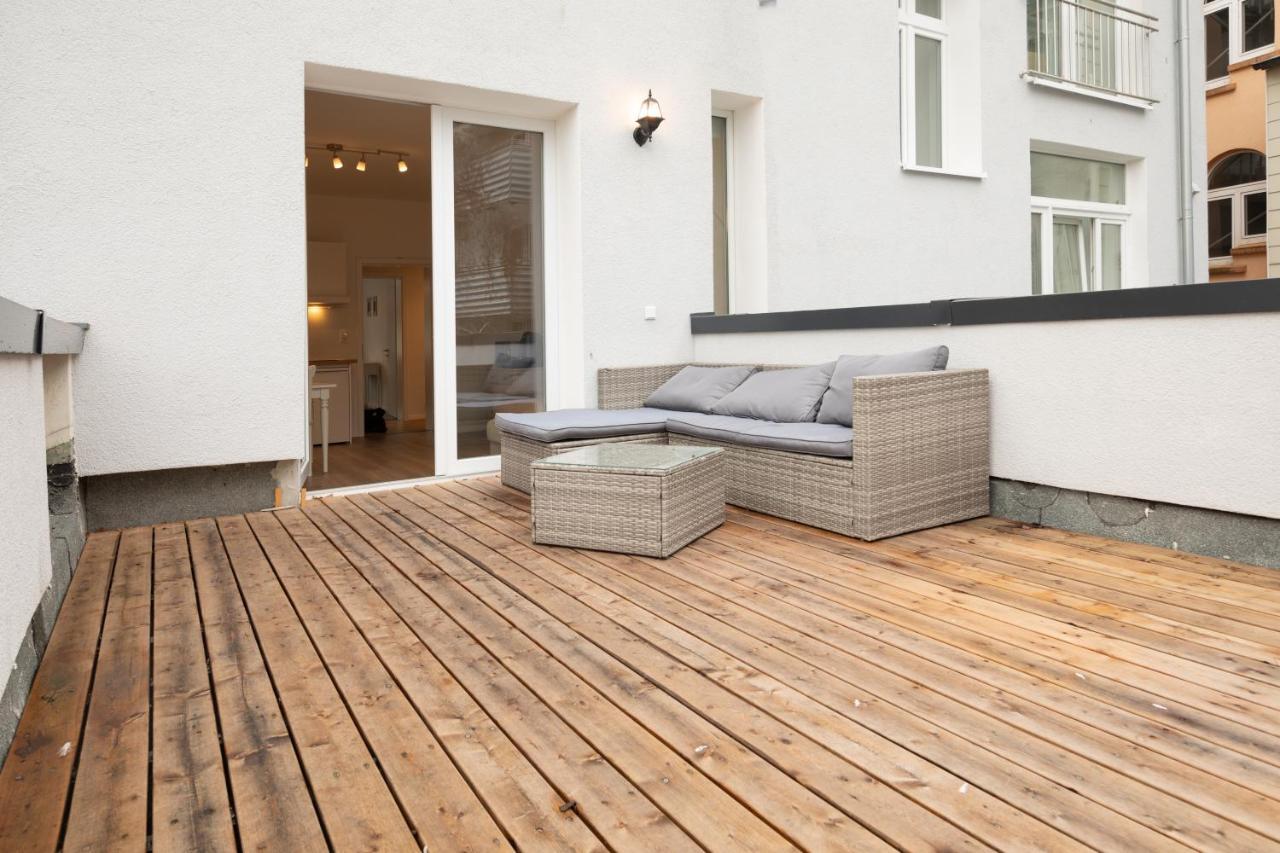 Jaybnb - Apartment Direkt Am Hafen Mit Terrasse Und Uhd Tv Dortmund Exterior foto
